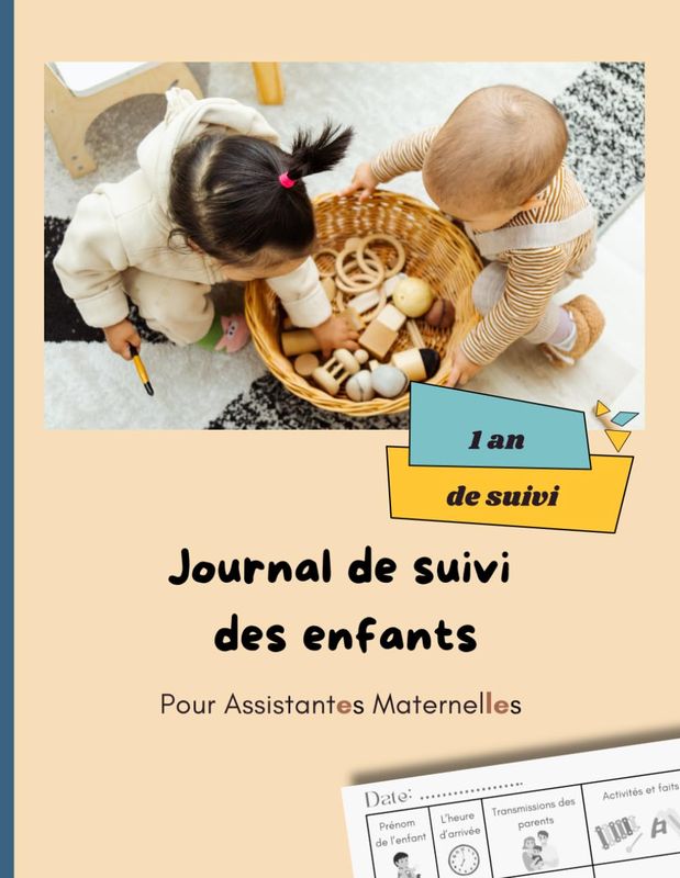 Couverture du journal de suivi